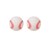 15mm Baseball Silicone Bead